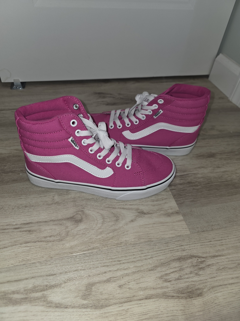 Vans Sk8-Hi Pink High Top Sneakers